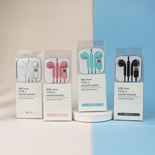 kiki卡通盒装type-c宽口耳机 适用于华为乐视小米type-c接口耳机