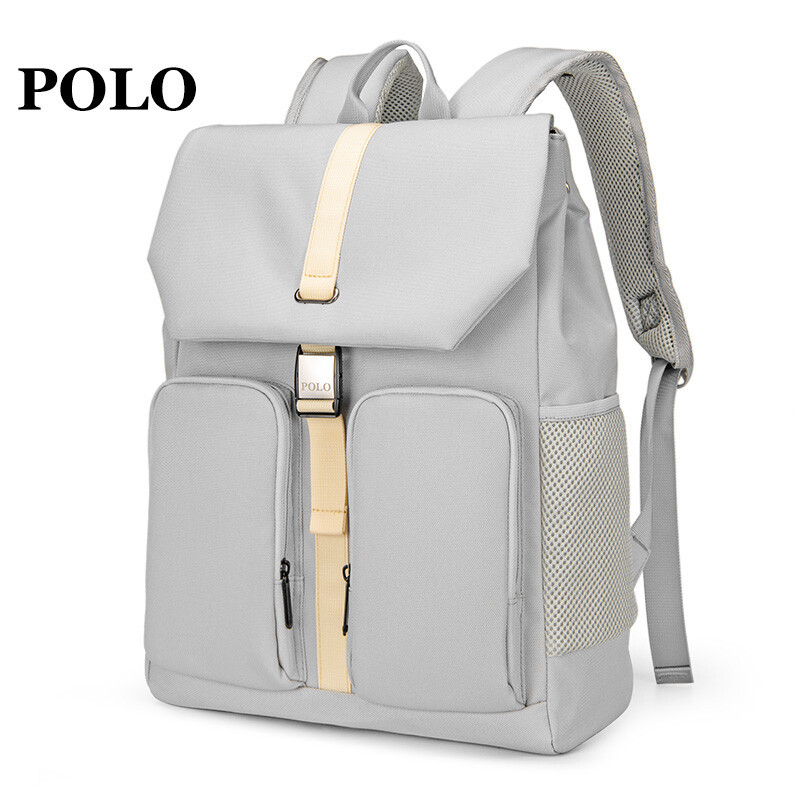 polo男士双肩包093061商务时尚背包男大容量多功能防溅水耐磨男包