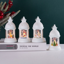 圣诞节装饰品幼儿园儿童礼品小夜灯甜品桌摆件圣诞树挂件城堡风灯