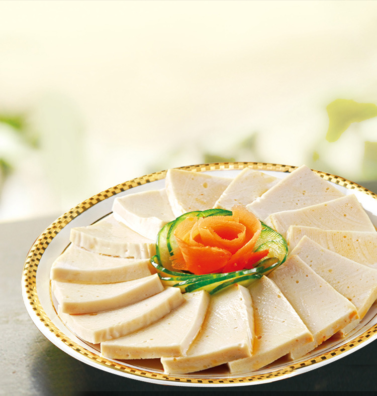 安井千夜豆腐餐馆火锅丸子麻辣烫关东煮千页豆腐速冻食品2500g/袋