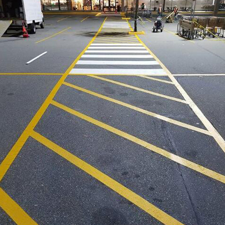 道路热熔标线机动车道路反光漆出入口路面标线马路划线抗污