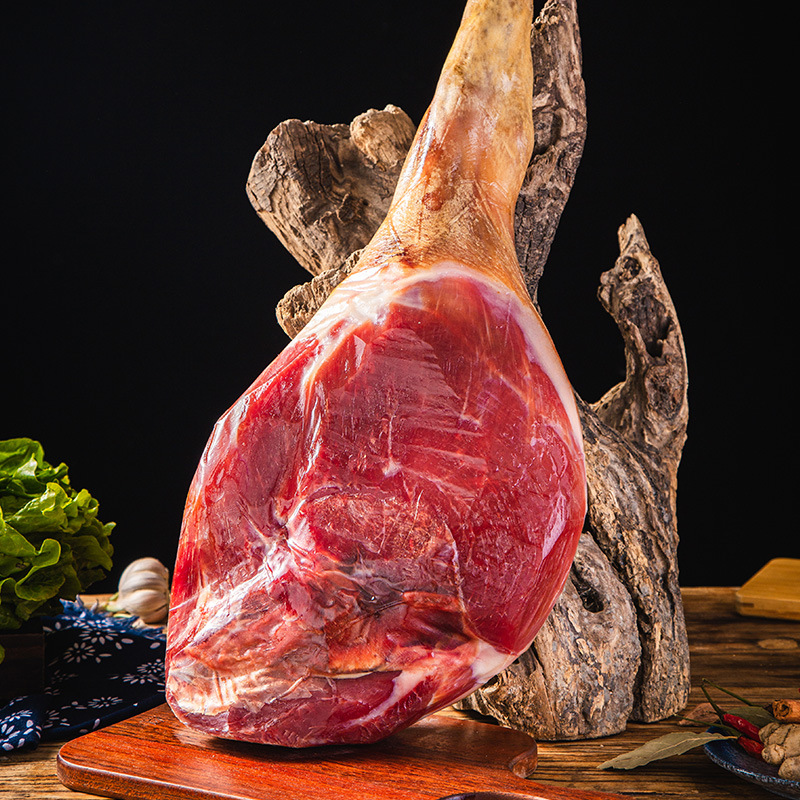 云南腊肉风干生食火腿片云威火腿切片整只礼盒装真空包装