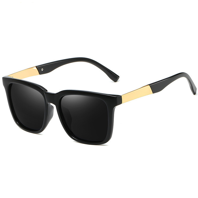 Internet Celebrity Sunglasses Men's Driving Fishing Polarized Frog Glasses Driver Pilot Trendy Sunglasses Uv-Proof Sunshade