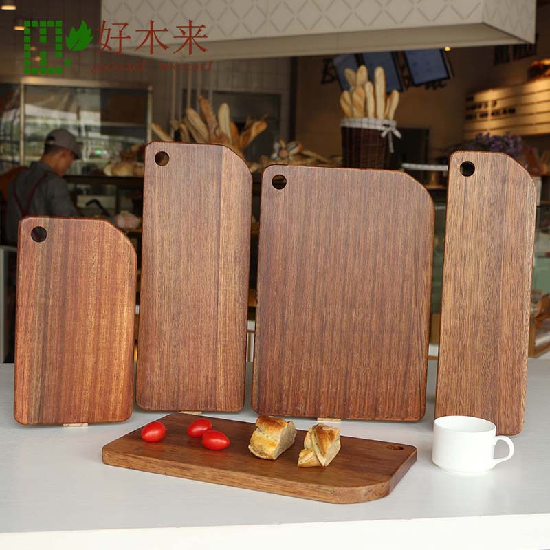 Bread Board Wooden Cutting Fruit on a Chopping Board Cutting Board Japanese Baking Solid Wood Steak Sushi Pizza Plate Tray