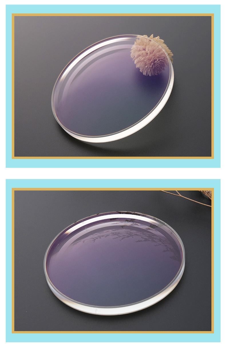 防蓝光近视镜片高度近视眼镜片高清树脂偏光镜片非球面防蓝光镜片