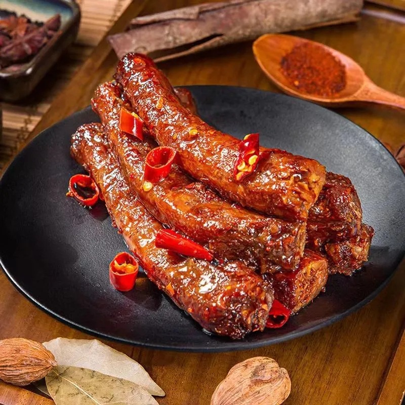 好照头鸭脖子手撕风干生鲜零食整根鸭脖香辣熟食卤味鸡脖零食批发