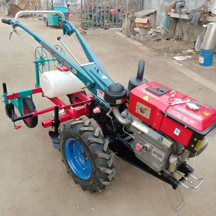 8-22马力柴油手扶拖拉机 电启动旋地机 多功能农用手扶车