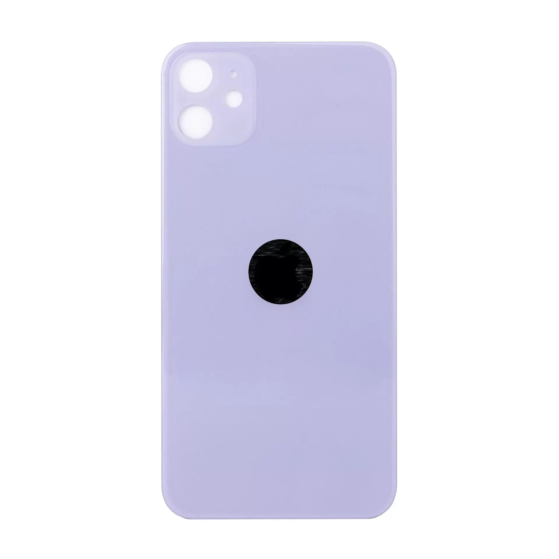 大孔免拆二合一后玻璃盖电镀成珠适用苹果11/12PROMAX/13/mini