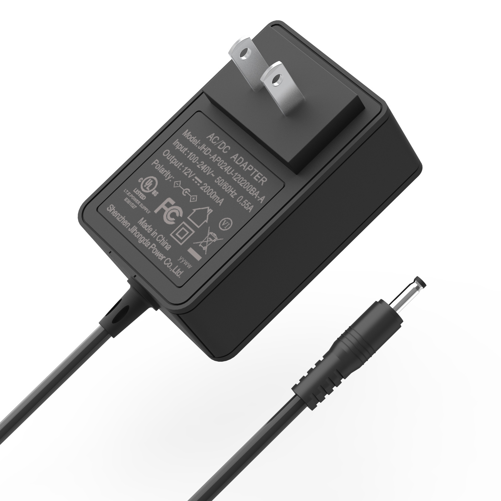 pj12v2a 笔记本电脑电源充电器美规欧规英规dc3.5头线长1.2m