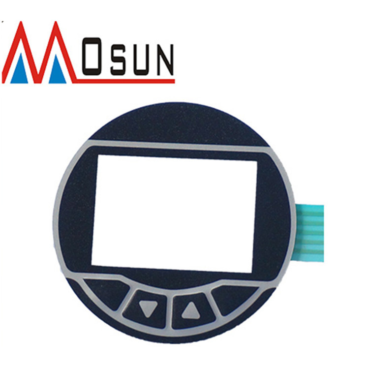 PET控制面板 pvc面贴纸铭牌塑料PC按键薄膜开关