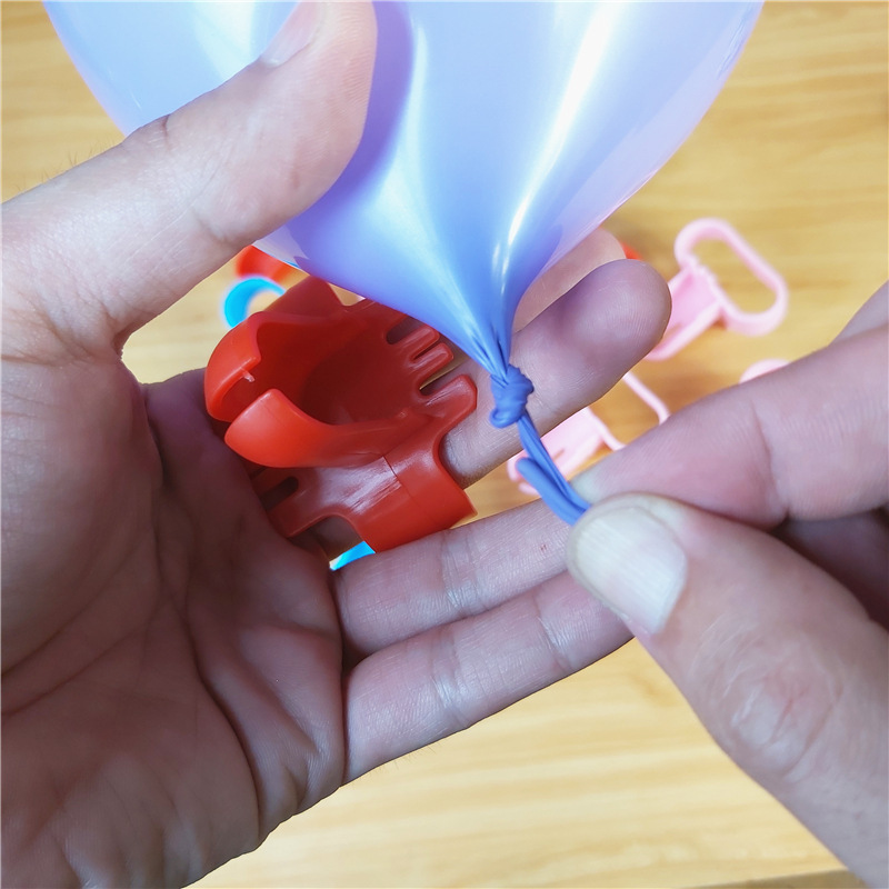 气球打结器绑气球工具 婚庆生日派对装饰品布置乳胶气球轻松绑结