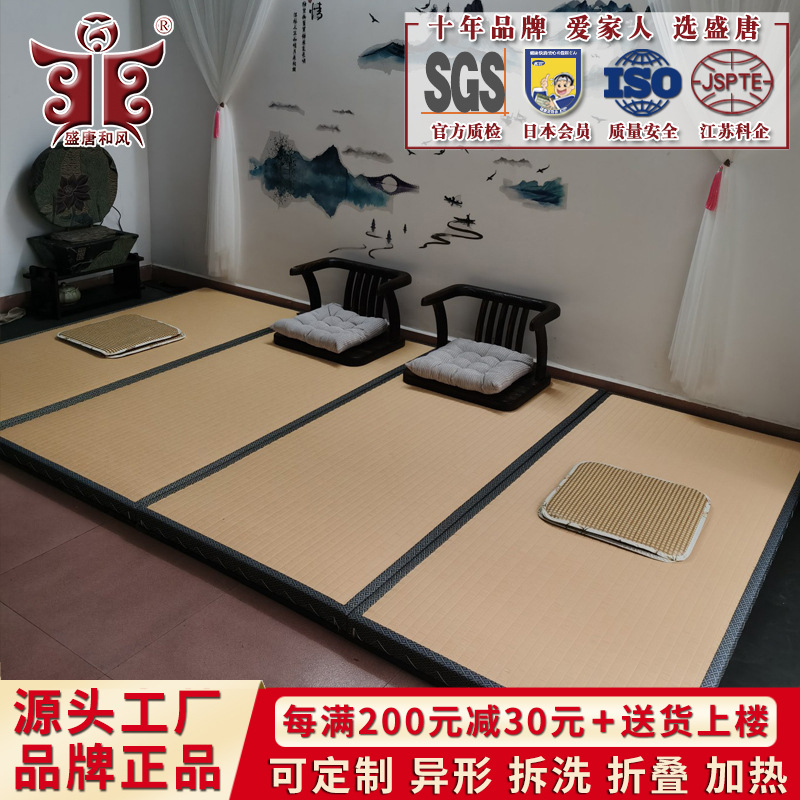 高端日本防水榻榻米垫子踏踏米椰棕塌塌米炕席垫地台床垫尺寸可定
