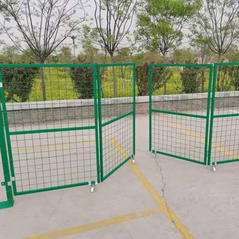 车间隔离网金石铁丝门仓库门护栏对开门围栏门护栏门庭院简易门