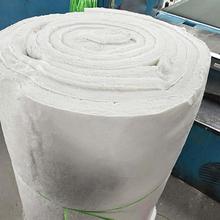 供应陶瓷纤维质硅酸铝甩丝毯批发高温1200度加工耐火防火毡
