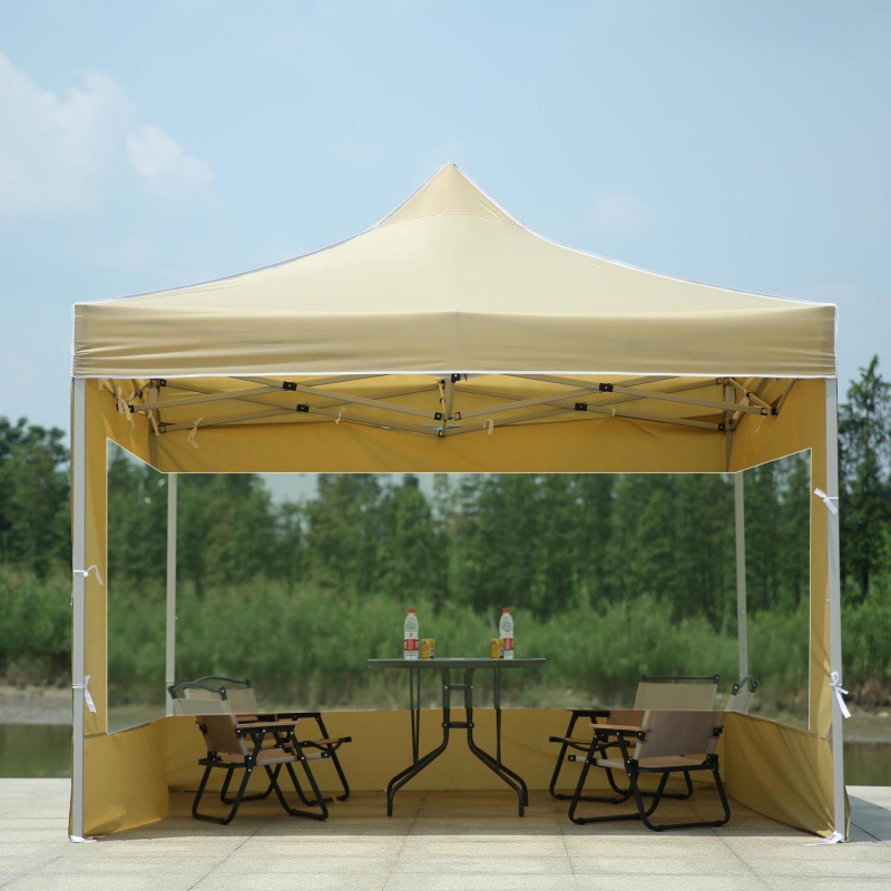 四角伞户外摆摊帐篷脚太阳大遮阳棚子露营雨棚围布伸缩折叠蓬厂家