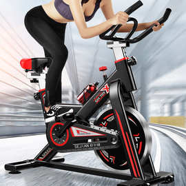 跨境直供709动感单车家用静音室内健身车脚踏自行车无极变速