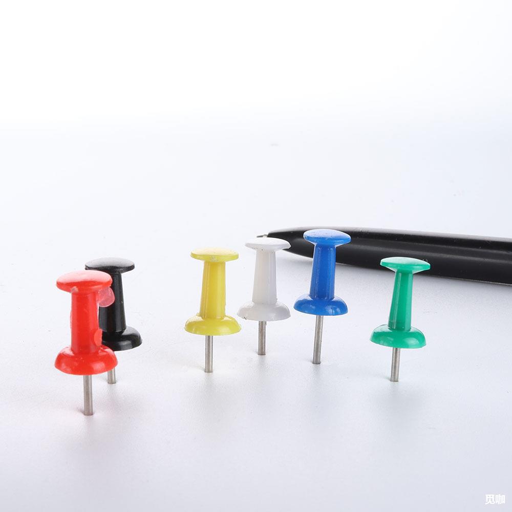 跨境热销彩色工字订按钉 创意大头针 办公文教美术绘画软木钉图钉