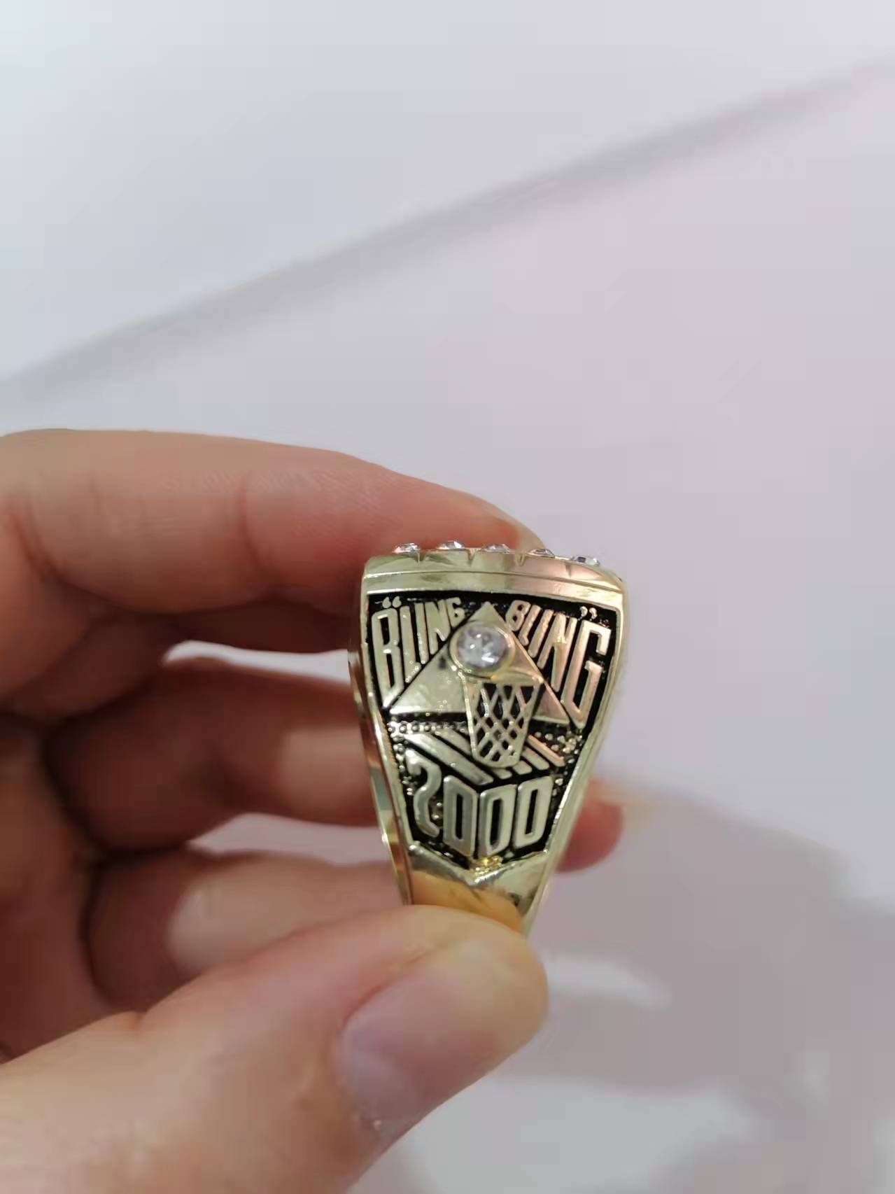 【奥佳】nba2000年洛杉矶湖人队自产科比冠军戒指钢模亚马逊热卖