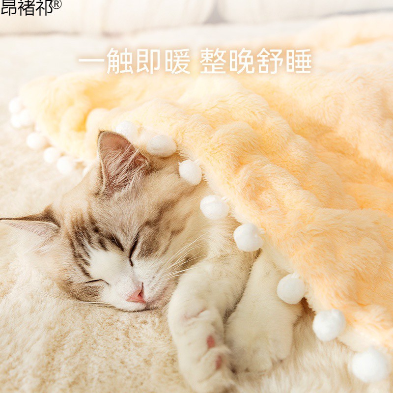 cat blanket pet blanket winter small quilt dog mattress floor mat carpet cat nest cat mat for sleeping