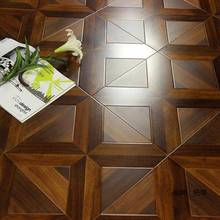 人字拼地板木地板强化复合防水耐磨12mm家用客厅美式复古拼花板