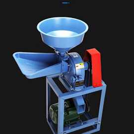 玉米粉碎机小型家用两相220v五谷杂粮多功能商用饲料磨粉机打粉机