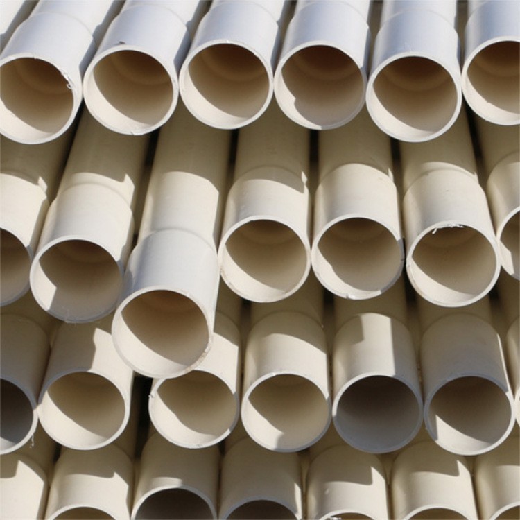 厂家批发pvc-u扩口承插式弱电管电缆护套管通信管