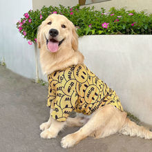 狗狗衣服大型犬夏季薄款透气网眼金毛拉布拉多杜宾帅气防掉毛服装