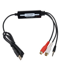 3.5mm输入 或 左右声道 USB Audio Capture USB音频采集卡