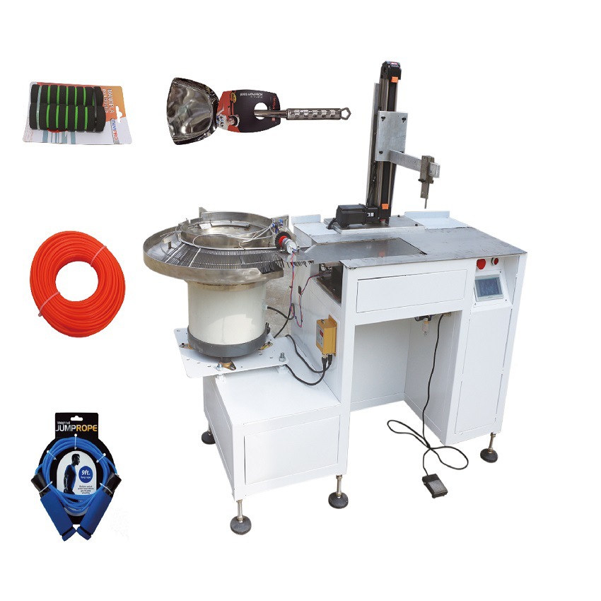 全自动纸卡尼龙扎带机台式尼龙扎带机手持式线束尼龙扎带机扎带机