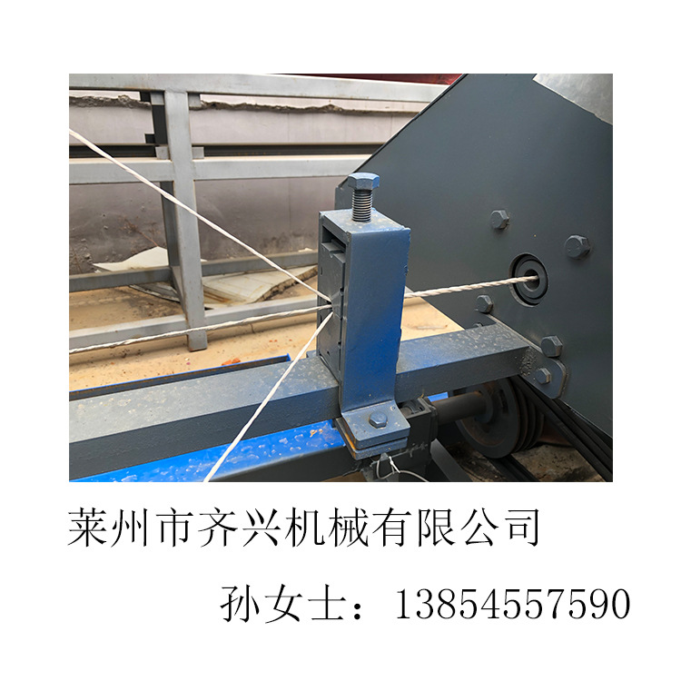 莱州厂家供应废纸打包绳麻绳机黄金绳电化铝制绳打绳一体机台