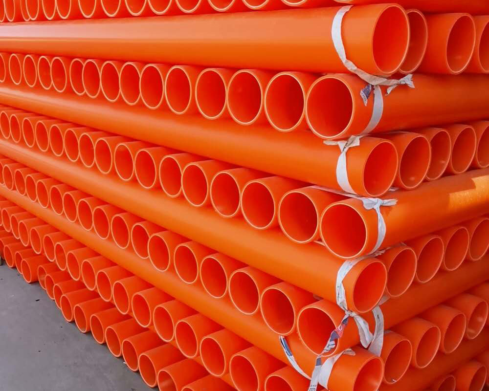 新疆 电力管 穿线管销售电缆管cpvc电力管 pvc高压电力电缆保护管