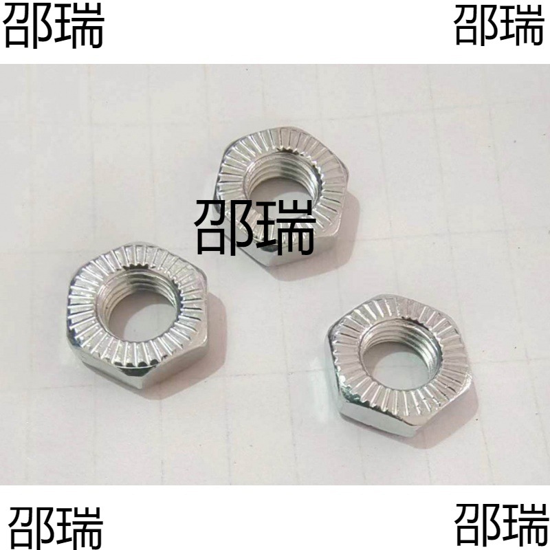 自行车前轴螺母儿童单车后轴m9.