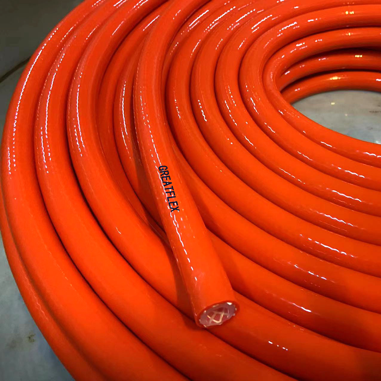 greatflex红色新款编织硅胶软管家用抽水细水管bp20