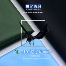 吊床瑜伽布 降落伞瑜伽面料 吊床布面料 210T闪光尼丝纺起皱现货