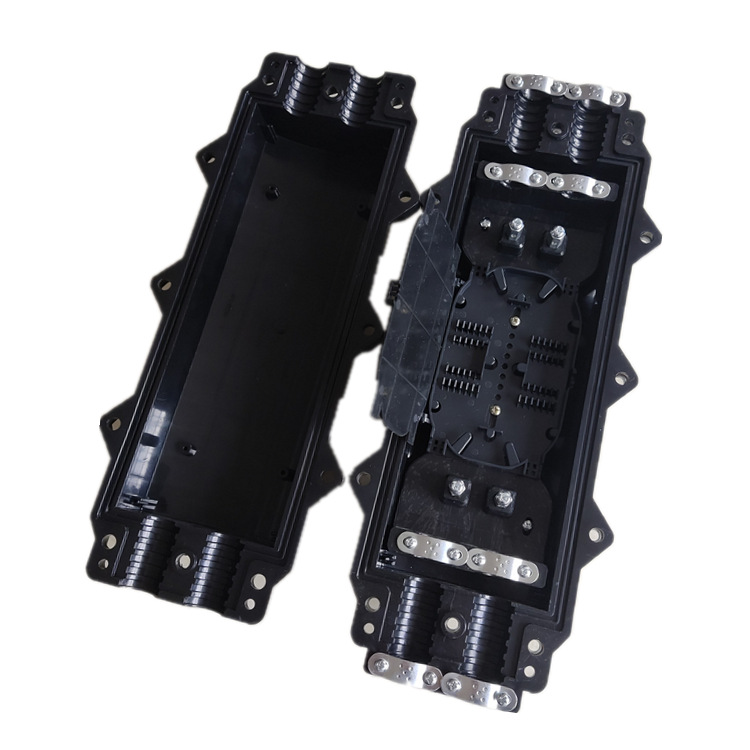 2进2出光缆接头盒24芯48芯光纤熔接包卧式接线盒96芯12芯厂家