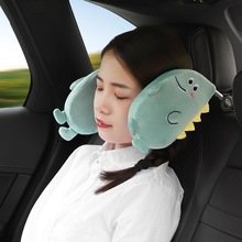 汽车头枕护颈枕儿童车上睡觉神器可调节车载座椅枕头车内后排睡枕