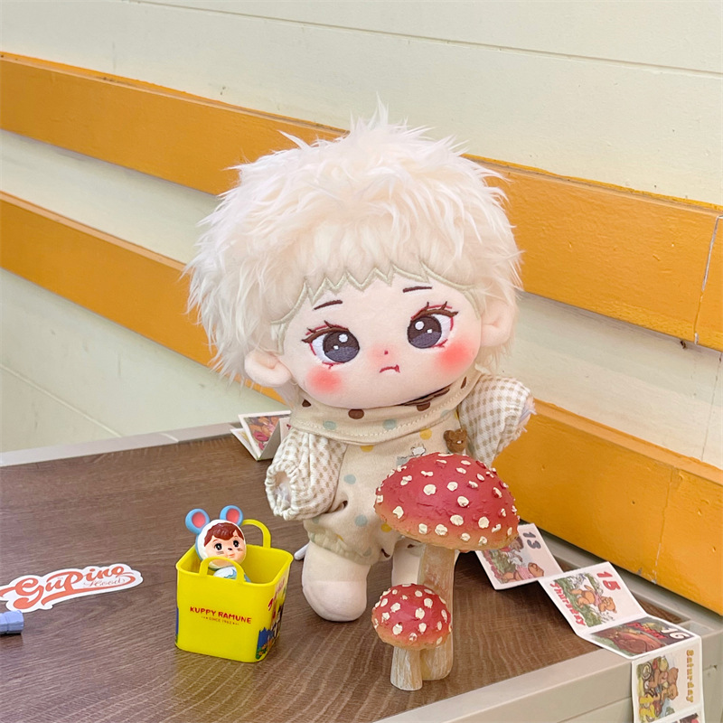 华晨宇新款毛绒长发棉花娃娃炸炸明星玩偶公仔节日礼品现货批发