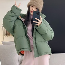 十三行冬季新款加厚保暖韩版棉服外套短款面包服棉衣女装批发货源