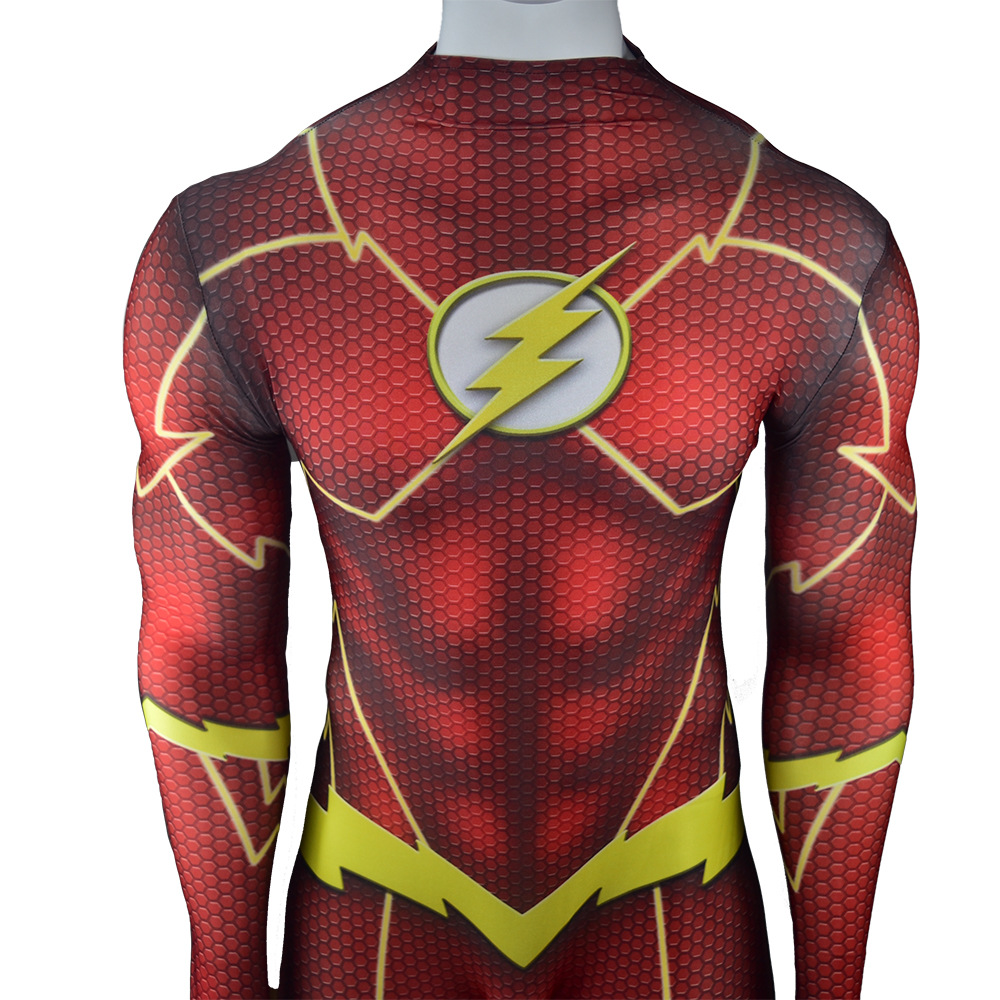 闪电侠the flash 角色扮演紧身衣 影视角色舞台服