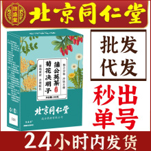 北京同仁堂 菊花决明子蒲公英茶批发代发 养生茶袋泡熬夜茶