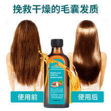 跨境护发精油Morocco Argan Oil Hair Essential Oi100ml头发精油