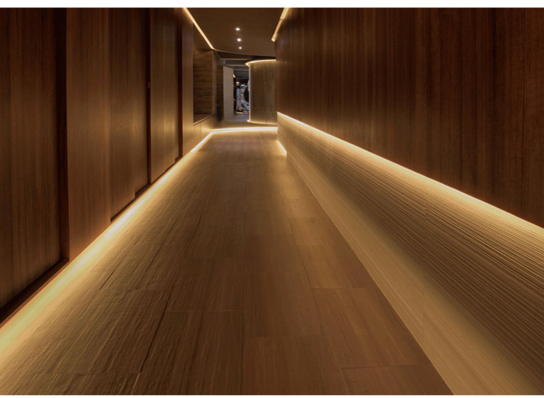 led踢脚线铝槽 新品地角led灯外壳嵌入铝型材led线条灯硬灯条外壳