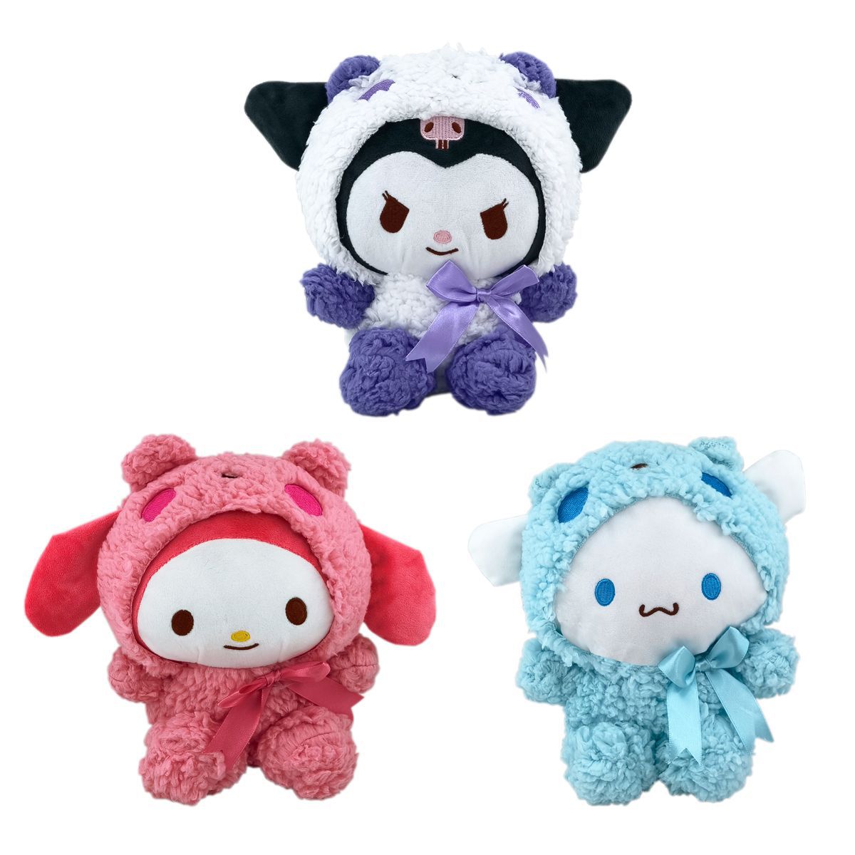 三丽鸥系列sanrio毛绒玩具库洛米玉桂狗美乐蒂情人节礼物公仔现货