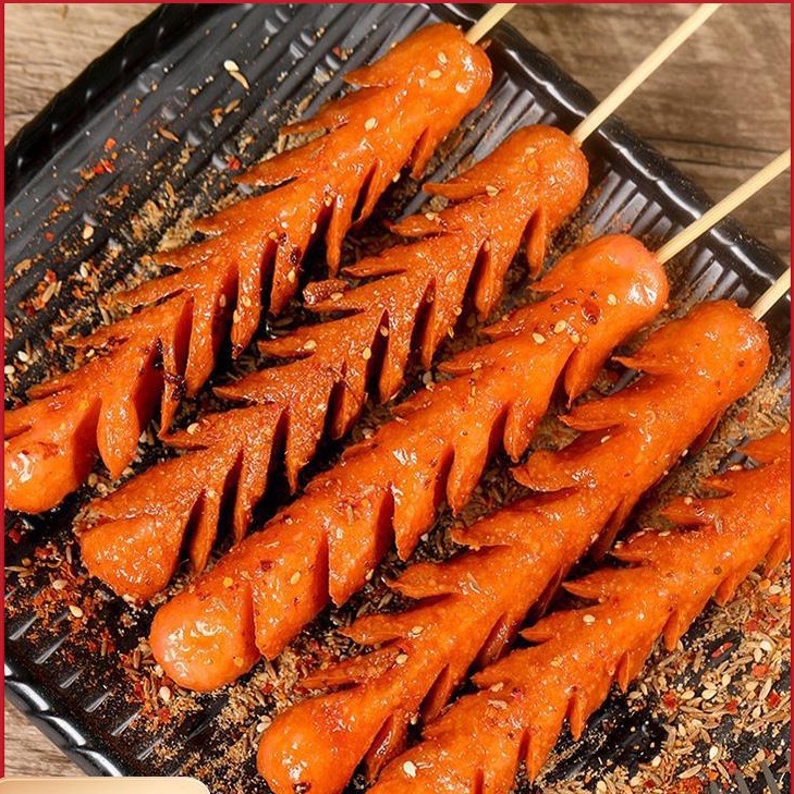 火腿肠双汇100根一整箱42g香嫩煎烤旺路边摊整箱批烧烤肠油炸