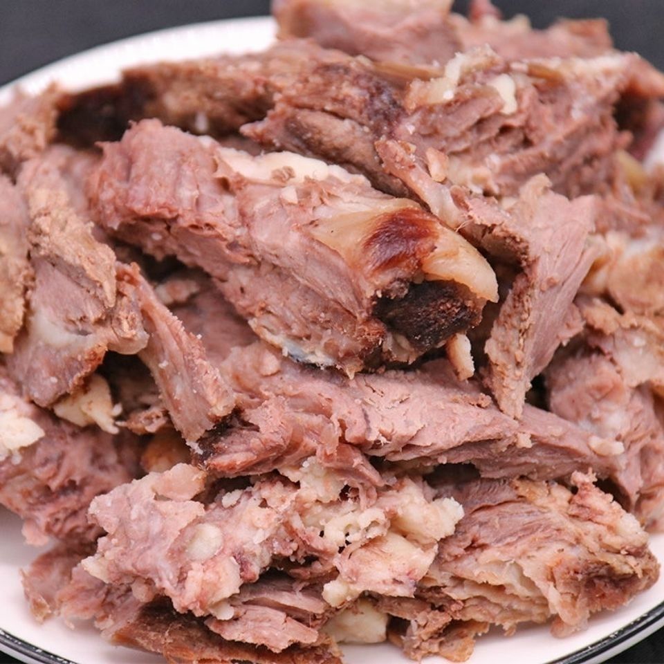 【剔骨纯肉】现剥黄牛全熟拆骨肉熟牛剔骨肉新鲜牛肉拆骨肉熟牛肉