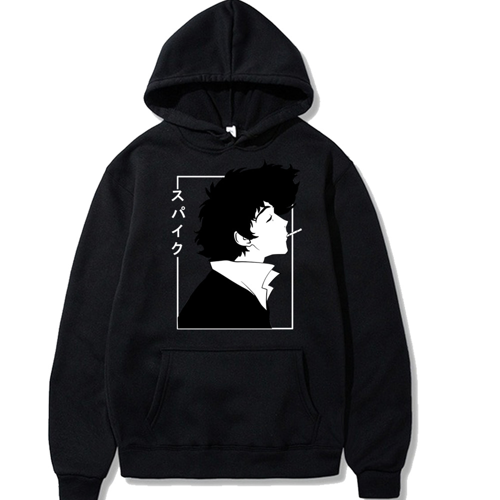 日漫星际牛仔cowboybebopspikespiegel连帽卫衣男原宿帽衫