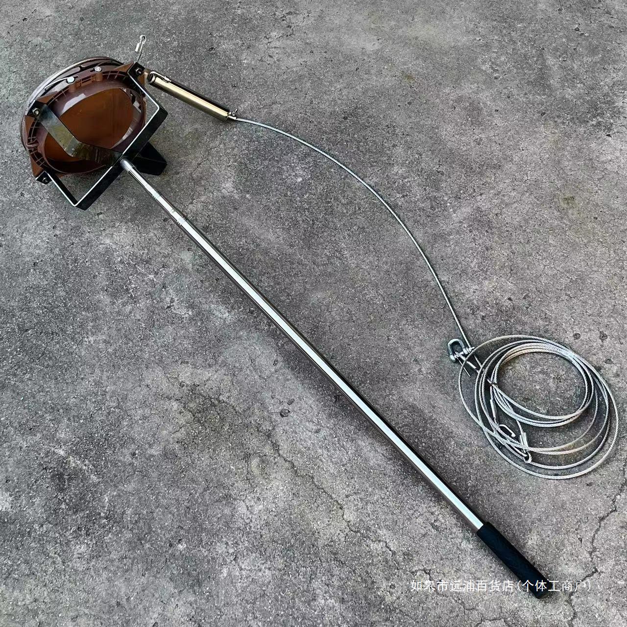 猪嘴套器兽用猪嘴套防咬全自动套猪嘴钢丝绳抓猪畜牧保定器-阿里巴巴