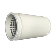广州好安GX1型管式消声器 空调风管消声器PVC风机消声器PP消声器