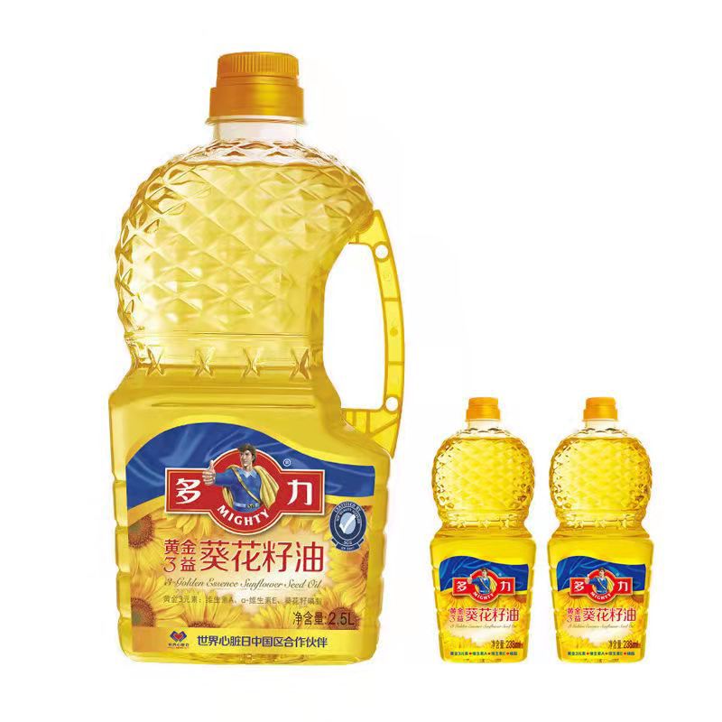 多力葵花籽油5l