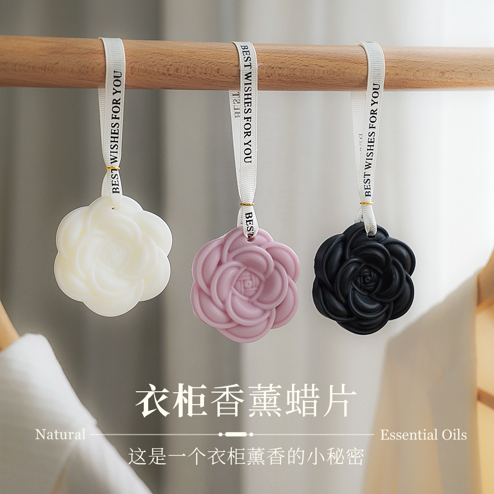 Qixi Gift No Fire Aromatherapy Pendant Hand Gift Wax Tablets Fresh Gift Air Solid Wardrobe Aromatherapy Wax Tablets
